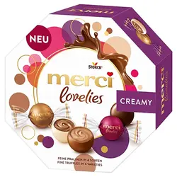 شکلات کادویی کرمی شکلات لاویز مرسی  – Merci