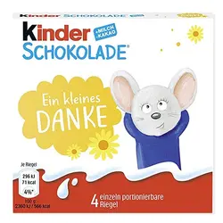 شکلات کیندر مدل یه کوچولو ممنون Kinder – ein kleines danke