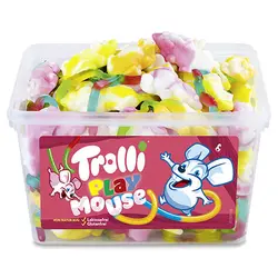 پاستیل سطلی ترولی پلی ماوس – trolli playmouse