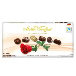 شکلات هدیه مخلوط پرالین ها میتر تروفوت رز – Maitre Truffout
