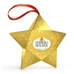 شکلات هدیه ستاره فررو روچر طلایی – Ferrero