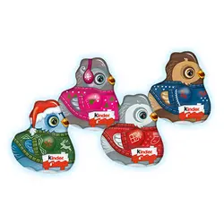 شکلات فرم جغد توخالی کیندر – kinder