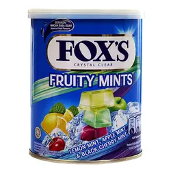 آبنبات کریستالی فوکس طعم نعناع و مخلوط میوه ها  – FOXS