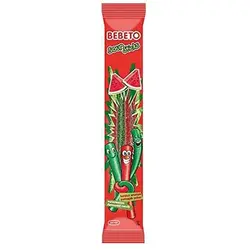 پاستیل لوله ای ترش ببتو هندوانه – Bebeto