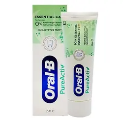 خمیردندان اورآل بی سری Pure Active مدل Oral-B – Essential Care