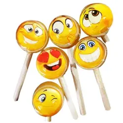 آبنبات چوبی اموجی های کندی – Hi candy