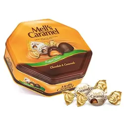 قوطی هدیه شکلات با مغز کارامل مدل mell’s caramel دله – Dole