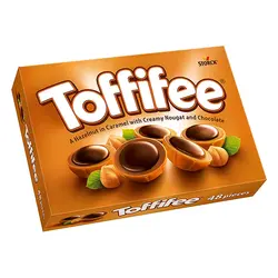 حراج شکلات تافی فی اشتورک 125 گرمی(3 عدد) – Toffifee
