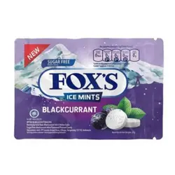 آبنبات فوکس طعم نعناع یخی و انگور فرنگی سیاه – FOX’S