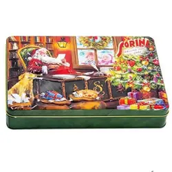 شکلات هدیه سورینی بابا نوئل جعبه فلزی – sorini