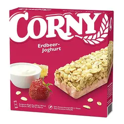 غلات بار ماست و توت فرنگی کورنی Corny – 6x