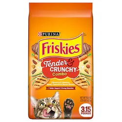 غذای خشک گربه پورینا ترکیب ترد و کرانچی – Friskies