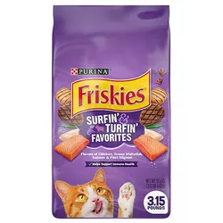 غذای خشک گربه پورینا سورفین و تورفین – Friskies