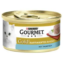 کنسرو غذای گربه تن ماهی گورمت پورینا Purina – Raffiniertes Ragout