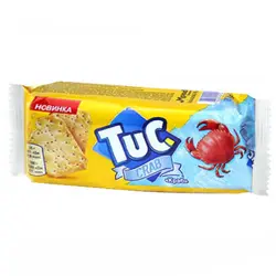 بیسکوییت ترد توک با طعم خرچنگ – Tuc