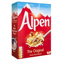 غلات اورجینال آلپن موسلی سوئیسی – Alpen