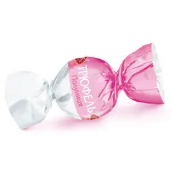 ترافل با مغز توت فرنگی و تکه های توت ABK