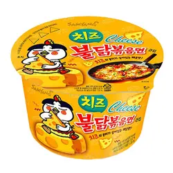نودل کاسه ای مرغ تند و پنیر سامیانگ – samyang