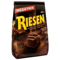 تافی شکلات تلخ  با مغز کارامل مگا پک ریزن اشتورک  – Riesen
