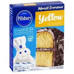 پودر کیک خیس کلاسیک کره ای زرد پیلزبری – Pillsbury