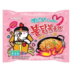 نودل مرغ تند با سس خامه و پنیر رامن سامیانگ – samyang