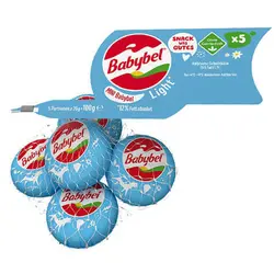 پنیر بیبی بل لایت مینی قالبی آبی – Babybel