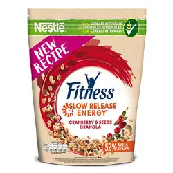 کورن فلکس گرانولا جو دوسر کامل، کرنبری و دانه کدو تنبل فیتنس نستله – nestle