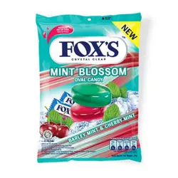 آبنبات فوکس کیسه ای طعم جو-نعنا و آلبالو-نعنا – FOX’S