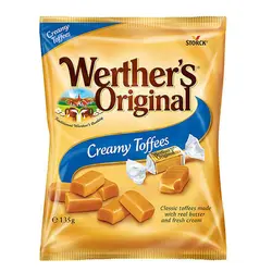 تافی کره ای وردرز Werther’s – creamy toffees