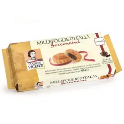 شیرینی لقمه ای ویچنزی با مغز شکلات مدل Vicenzi – Millefoglie d’Italia