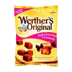تافی شکلات شیری با مغز شکلات وردرز – Werther’s Original