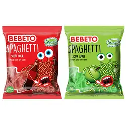 پاستیل  اسپاگتی ترش ببتو – Bebeto