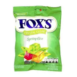 آبنبات کریستالی فوکس کیسه ای طعم چای بهاره – FOX’S