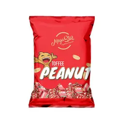 تافی بادام زمینی مگا استار – Mega star
