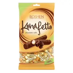 رول شکلات ویفر کونافت Konafetto روشن – Roshen