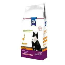 غذای خشک گربه بزرگسال پاو پاو مدل Chicken & Omega 3&6