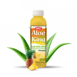 نوشیدنی آلوئه ورا با طعم آناناس – OKF