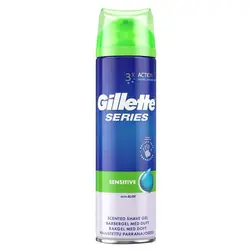 ژل اصلاح مردانه ژیلت سری 3X مدل Gillette – Sensitive
