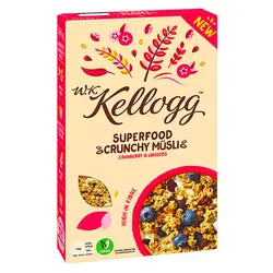 کورن فلکس مدل SuperFood Crunchy Muesli کلاگز – Kellogg’s