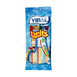 پاستیل نواری مدل رنگین کمانی ویدال – Vidal