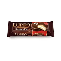 کیک اسفنجی آلبالو لوپو با روکش شکلات – Luppo