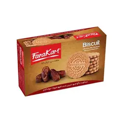 بیسکویت جو با جوانه گندم و شهد خرما فراکام