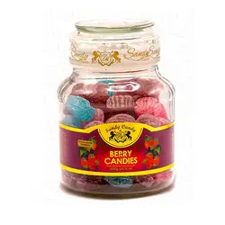 آبنبات رنگی شیشه ای کوچک سندی – berry candy