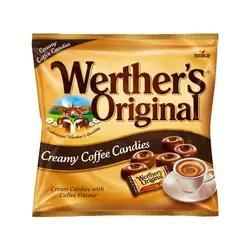 آبنبات وردرز شیر قهوه  Werther’s – Creamy coffee cadies