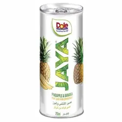 قوطی آب میوه جایا دله ترکیب آناناس و موز – Dole