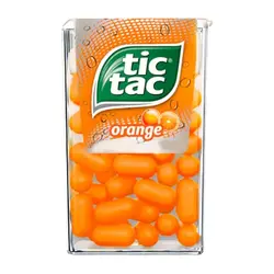 آبنبات خوش بو کننده دهان تیک تاک طعم پرتقال – Tic tak