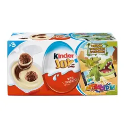 پک 3 تایی تخم مرغ شانسی کیندر جوی پسرانه – kinder