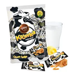 تافی پذیرایی شیری مدل Krówka  واول – wawel