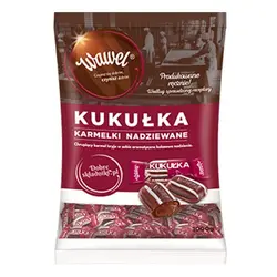 تافی پذیرایی با مغز کارامل کاکائو واول – wawel