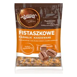 تافی پذیرایی با مغز کارامل بادام زمینی  واول – wawel